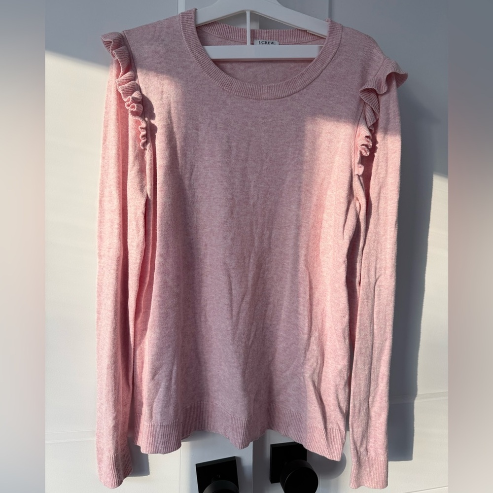 J. Crew Light Pink Knit Top